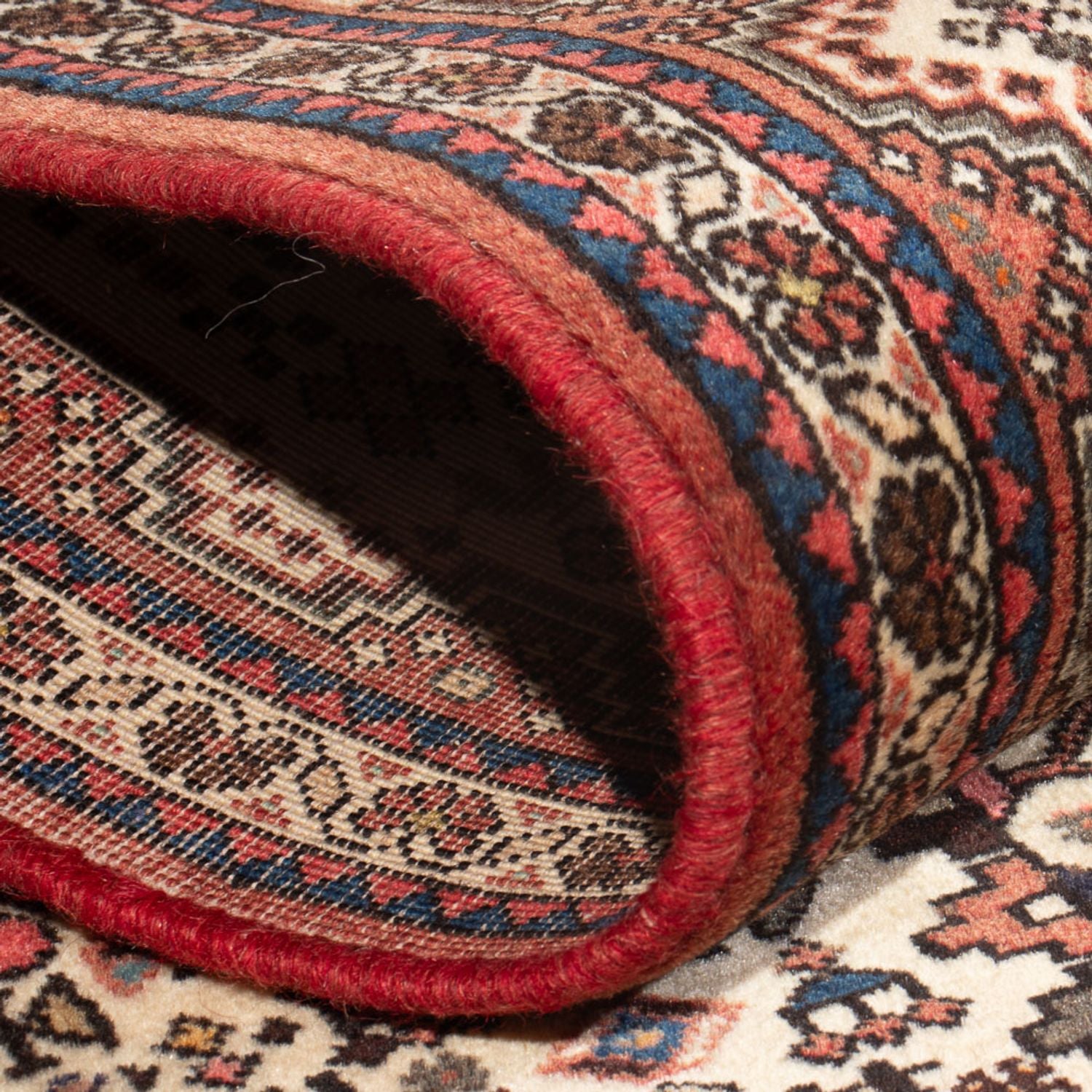 Tappeto corsia Tappeto Persero - Nomade - 162 x 68 cm - crema