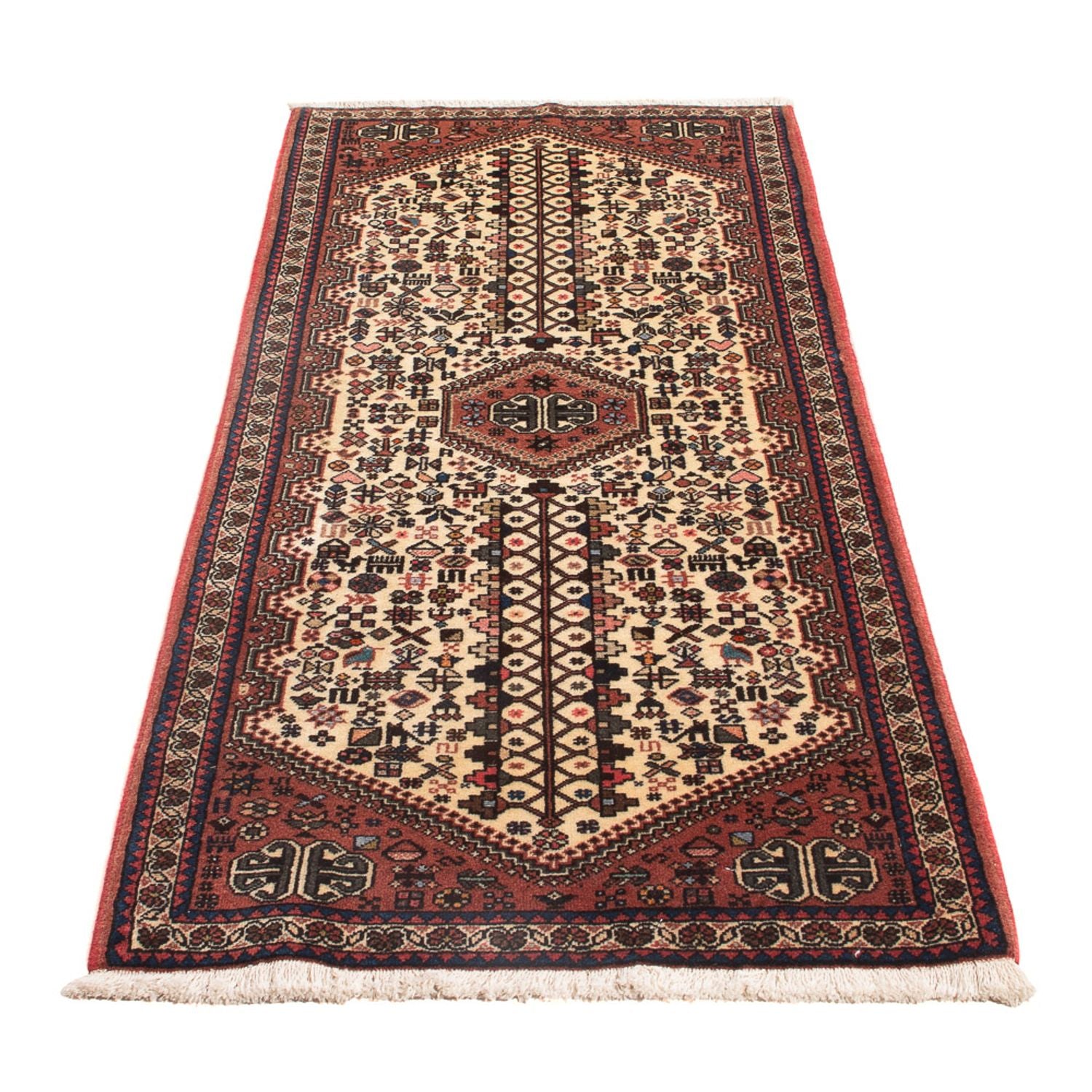 Tappeto corsia Tappeto Persero - Nomade - 162 x 68 cm - crema
