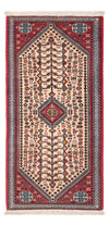 Abadeh Tappeto 63x147cm - Tappeto persiano - Rettangolo / Crema / 63 x 147 cm Rettangolo