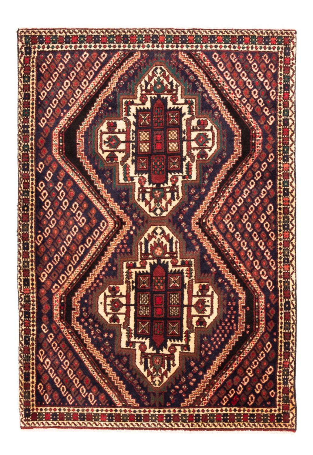 Tappeto Persero - Nomade - 150 x 108 cm - rosso bordeaux
