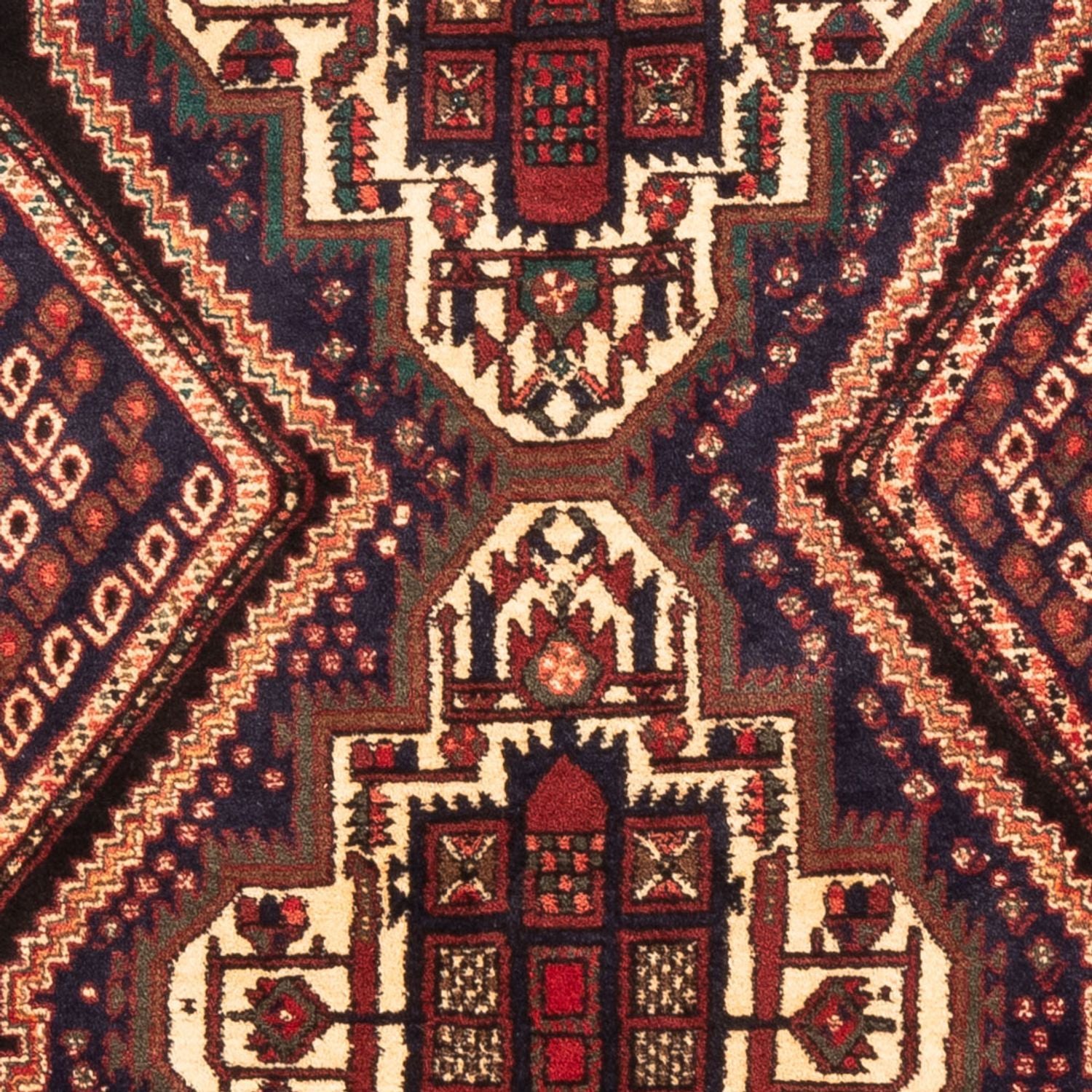 Tappeto Persero - Nomade - 150 x 108 cm - rosso bordeaux