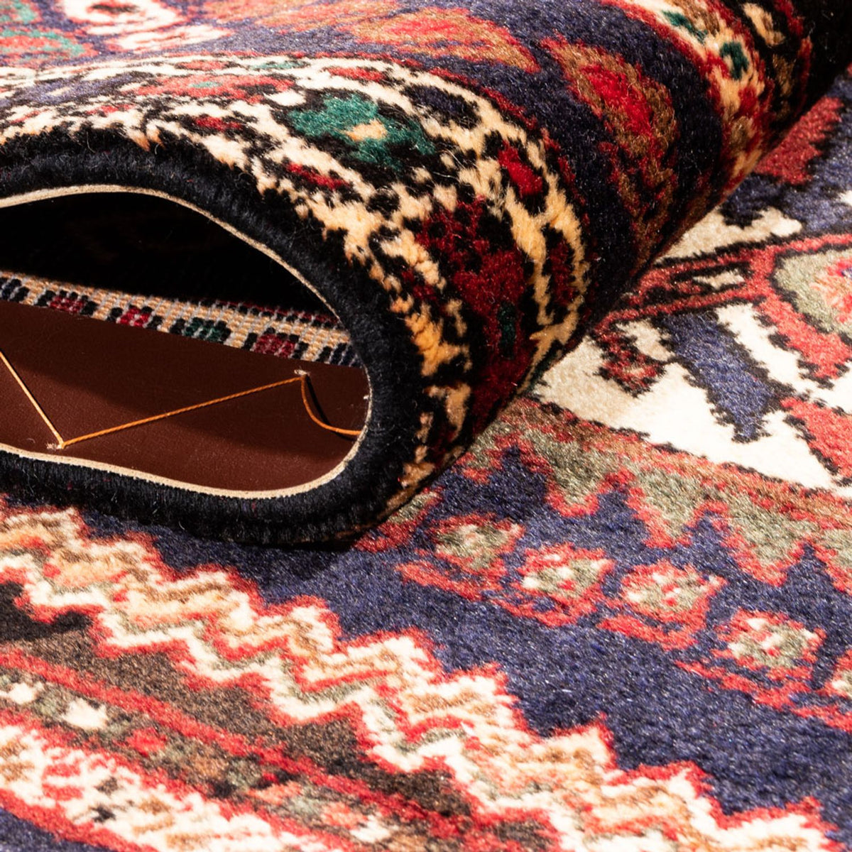 Tappeto Persero - Nomade - 150 x 108 cm - rosso bordeaux