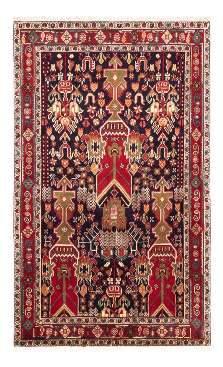 Tappeto Persero - Nomade - 155 x 100 cm - rosso bordeaux