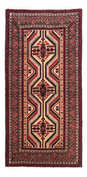 Tappeto corsia Tappeto Belutsch - 181 x 94 cm - beige scuro