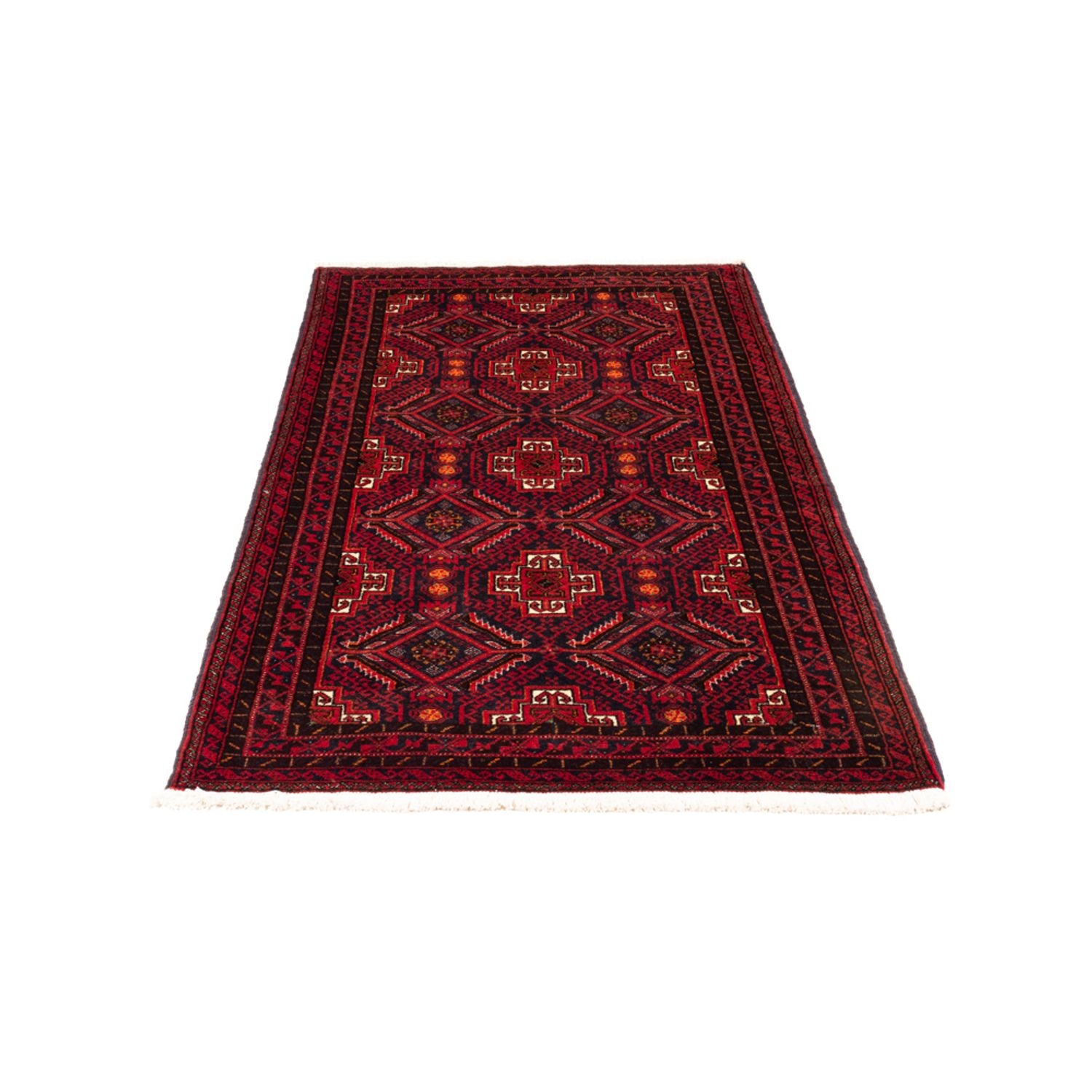 Tappeto Belutsch - 170 x 92 cm - rosso scuro