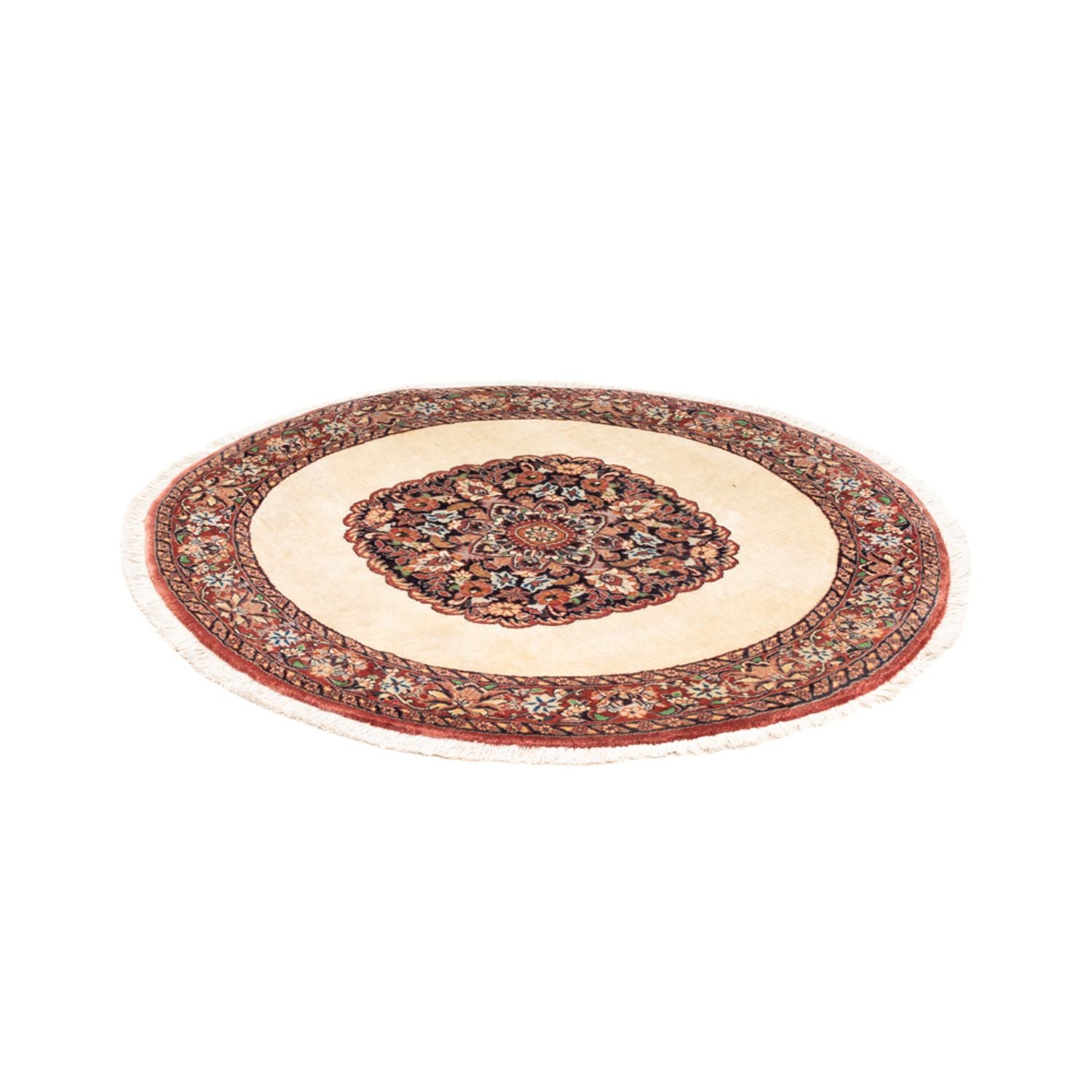 Tappeto Persero - Bidjar rotondo  - 100 x 100 cm - crema