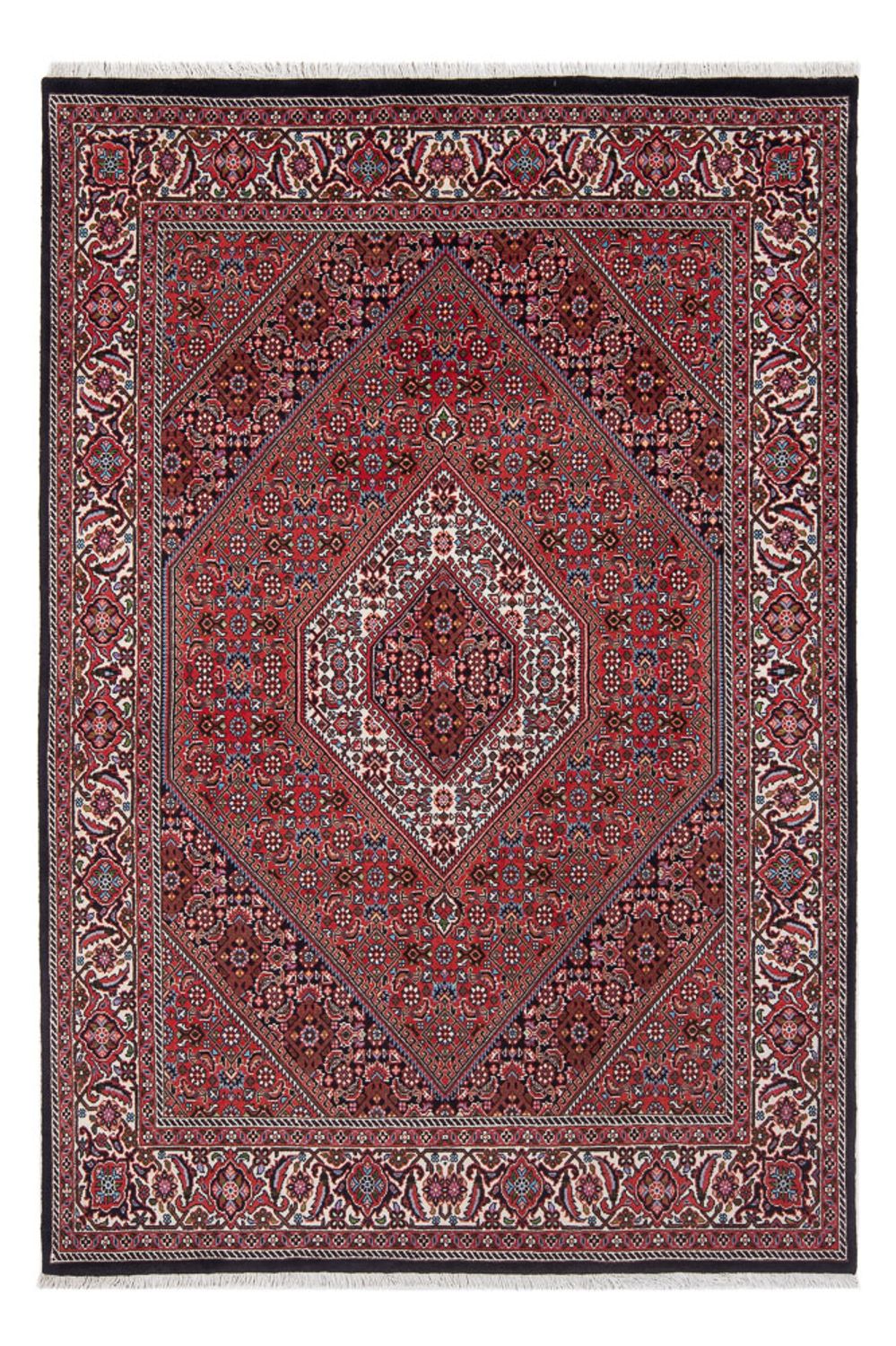 Tappeto Persero - Bidjar - 207 x 142 cm - rosso scuro