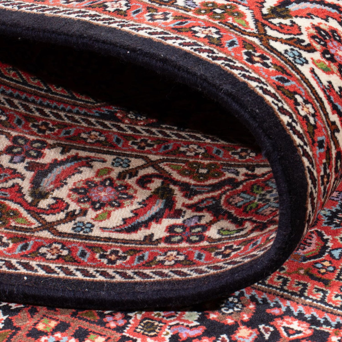 Tappeto Persero - Bidjar - 207 x 142 cm - rosso scuro