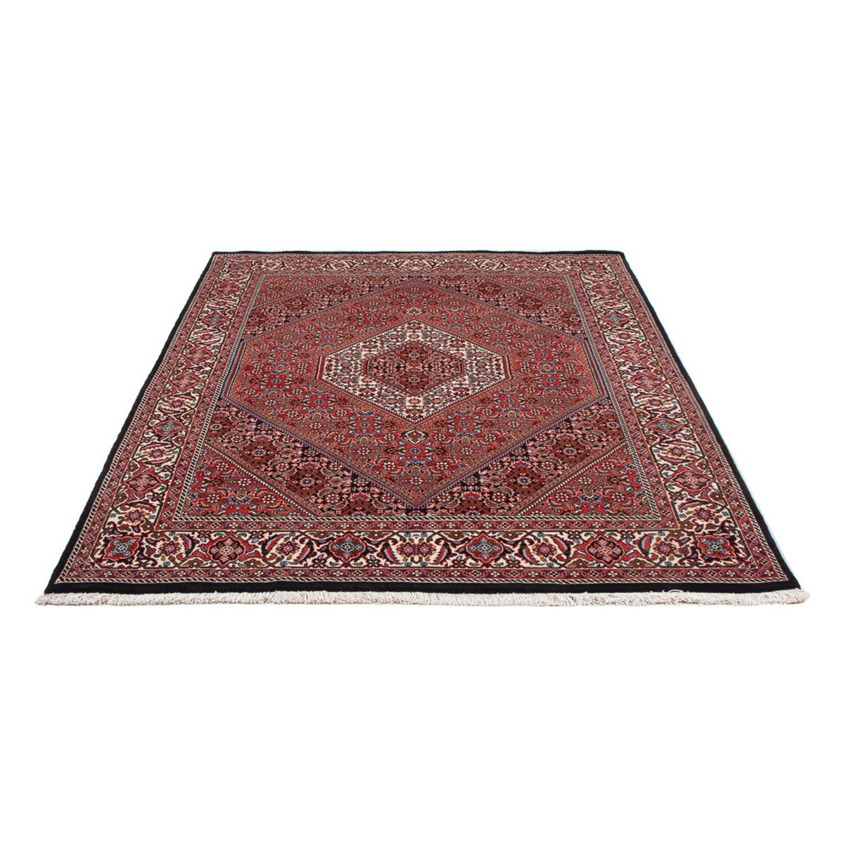 Tappeto Persero - Bidjar - 207 x 142 cm - rosso scuro