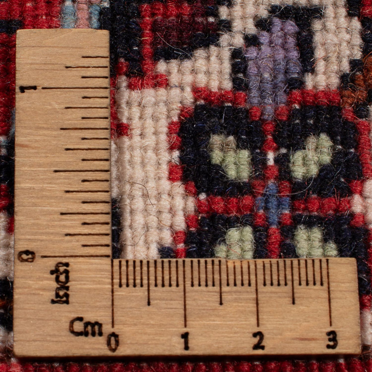 Tappeto Persero - Bidjar - 207 x 142 cm - rosso scuro