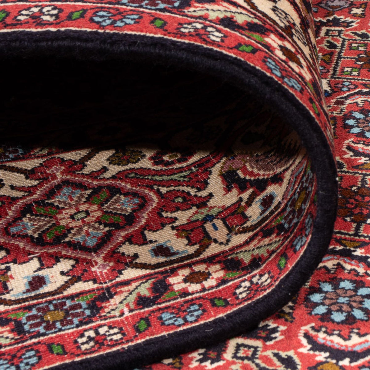 Tappeto Persero - Bidjar - 342 x 252 cm - rosso scuro