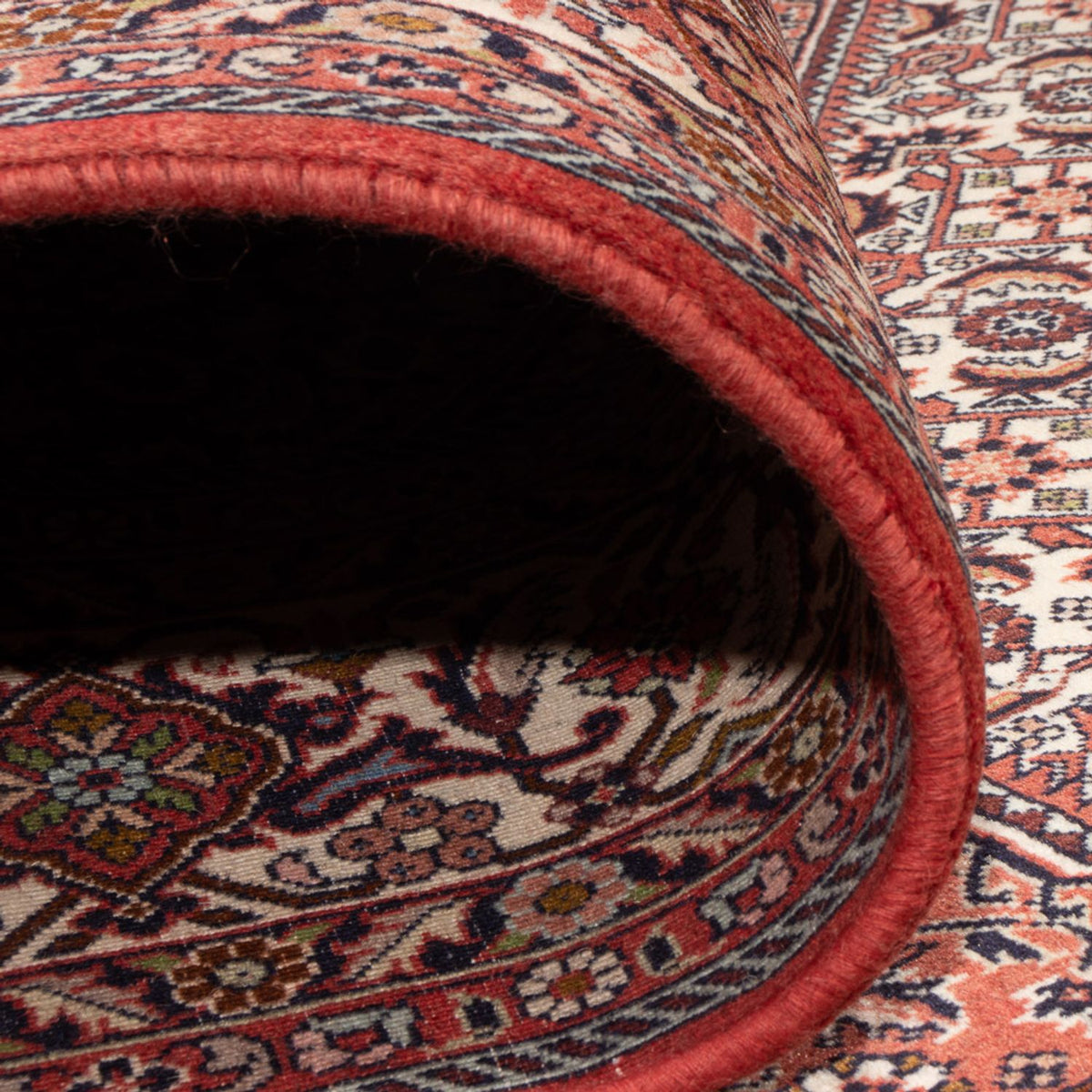 Tappeto Persero - Bidjar - 333 x 247 cm - rosso scuro