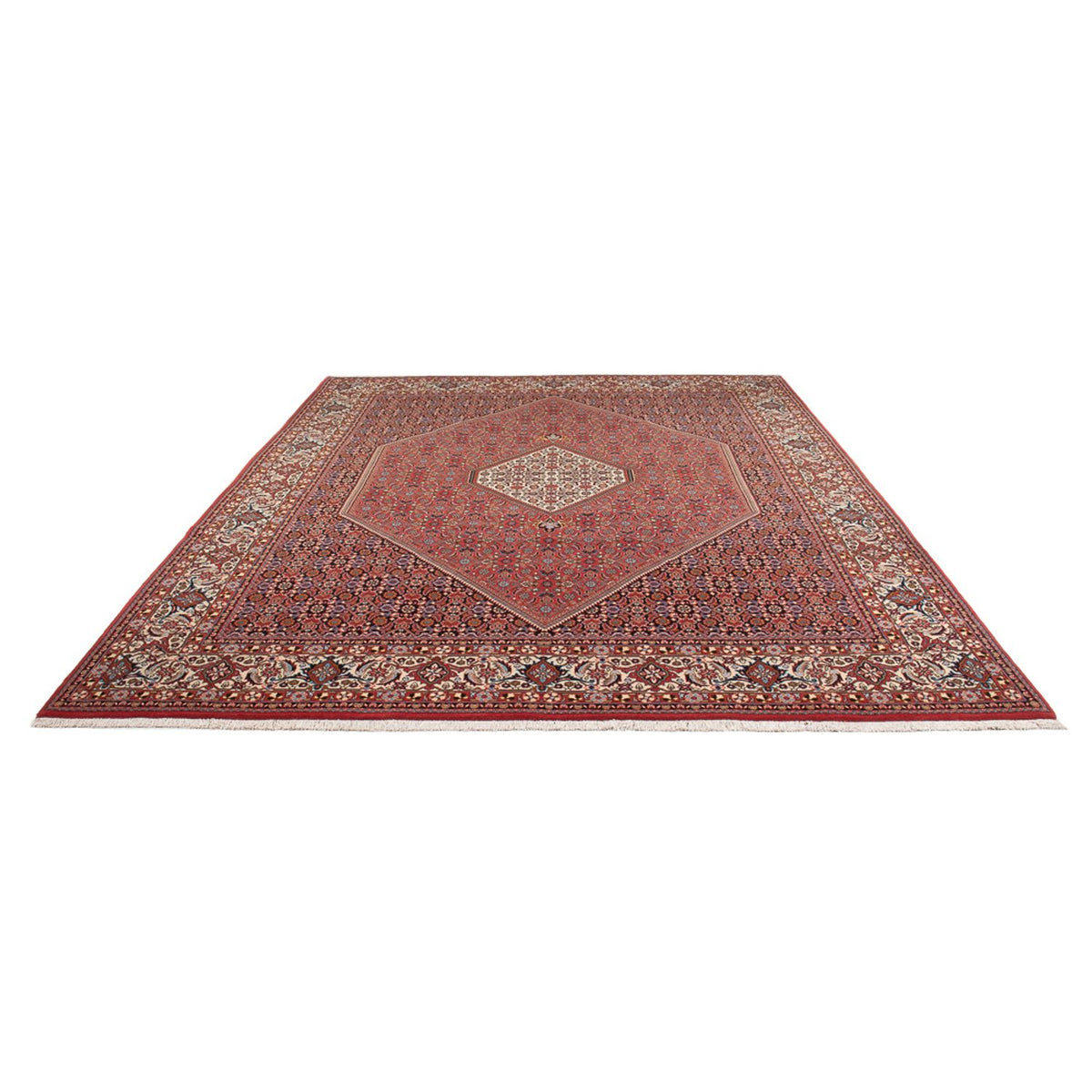 Tappeto Persero - Bidjar - 337 x 250 cm - rosso scuro