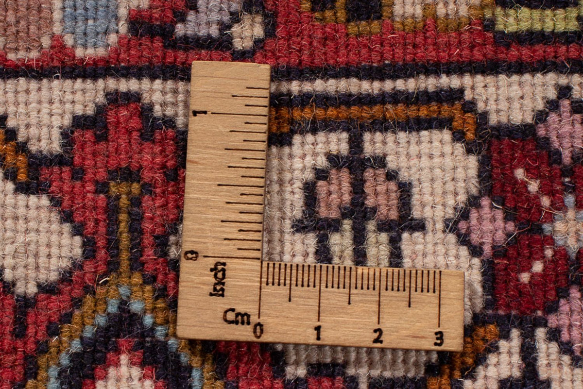 Tappeto Persero - Bidjar - 337 x 250 cm - rosso scuro