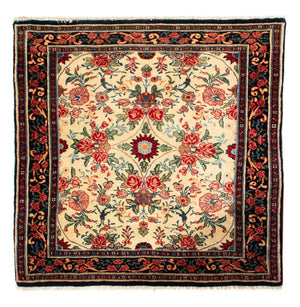 Tappeto Persero - Bidjar quadrato  - 70 x 70 cm - crema