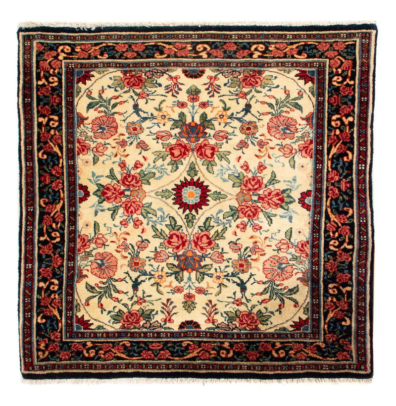 Tappeto Persero - Bidjar quadrato  - 70 x 70 cm - crema