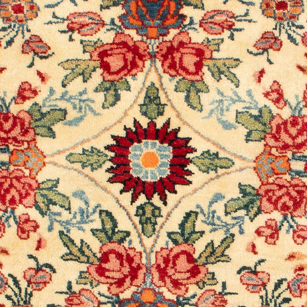 Tappeto Persero - Bidjar quadrato  - 70 x 70 cm - crema