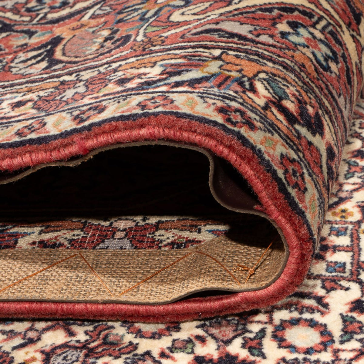 Tappeto Persero - Bidjar - 345 x 250 cm - rosso scuro