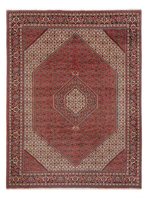 Tappeto Persero - Bidjar - 348 x 250 cm - rosso scuro