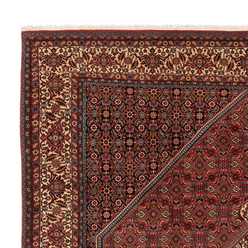 Tappeto Persero - Bidjar - 314 x 255 cm - rosso scuro