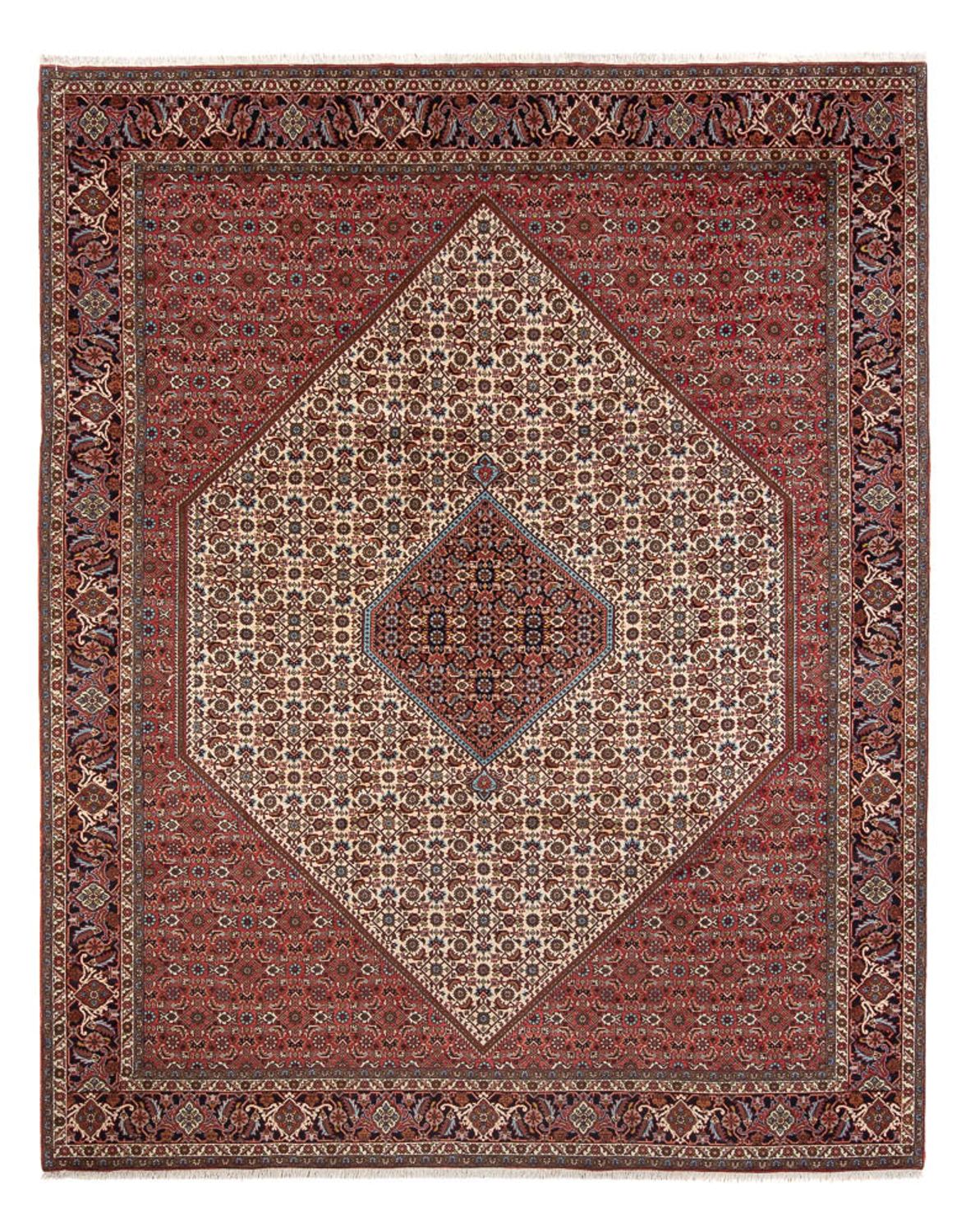 Tappeto Persero - Bidjar - 336 x 251 cm - rosso scuro