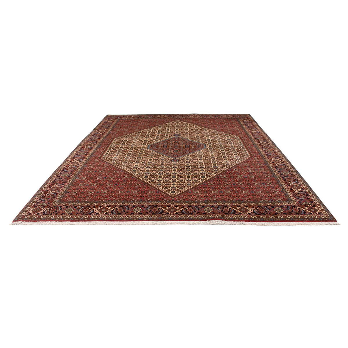 Tappeto Persero - Bidjar - 336 x 251 cm - rosso scuro