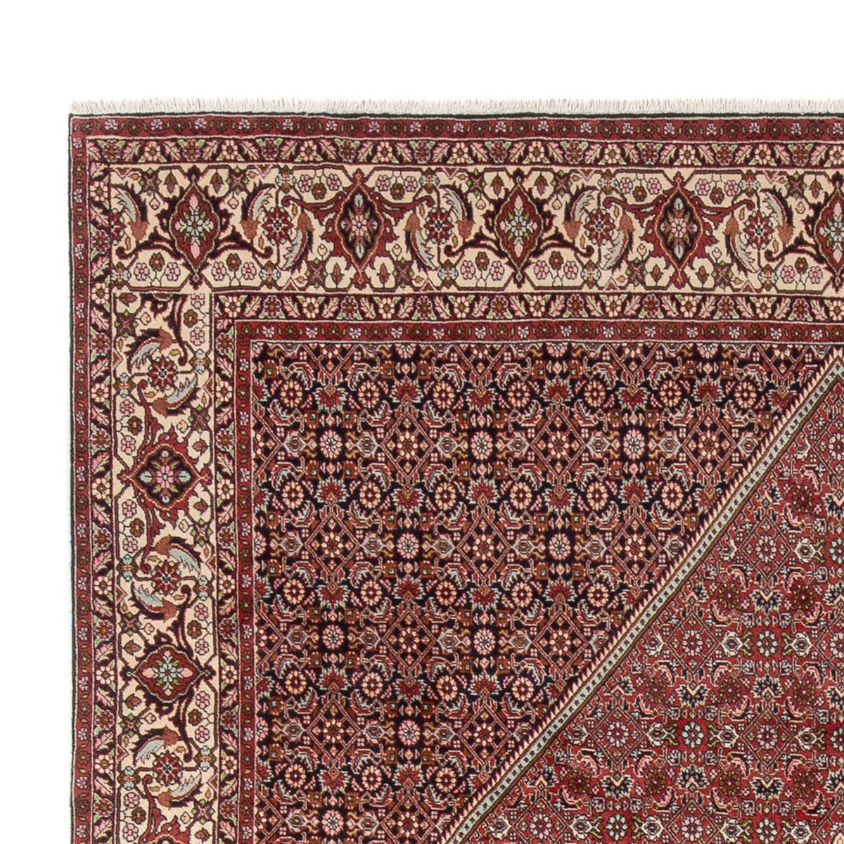 Tappeto Persero - Bidjar - 343 x 250 cm - rosso scuro