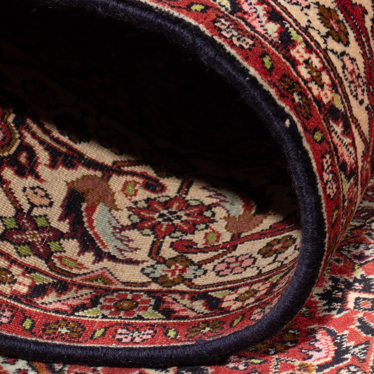 Tappeto Persero - Bidjar - 343 x 250 cm - rosso scuro