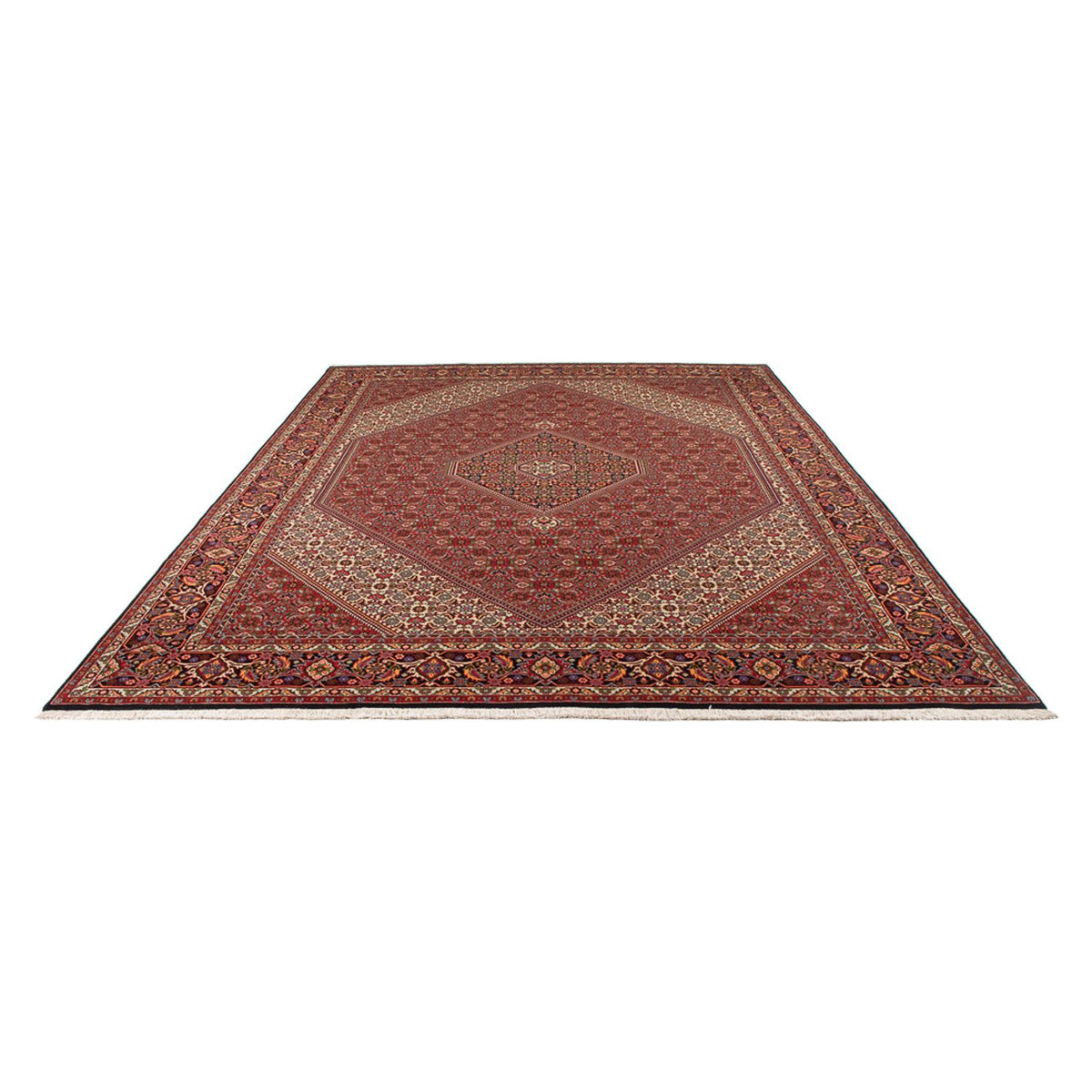 Tappeto Persero - Bidjar - 352 x 248 cm - rosso scuro