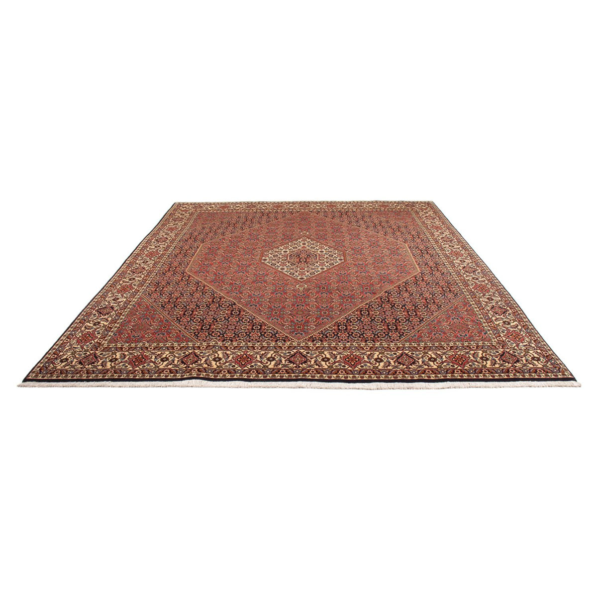 Tappeto Persero - Bidjar - 299 x 244 cm - rosso scuro