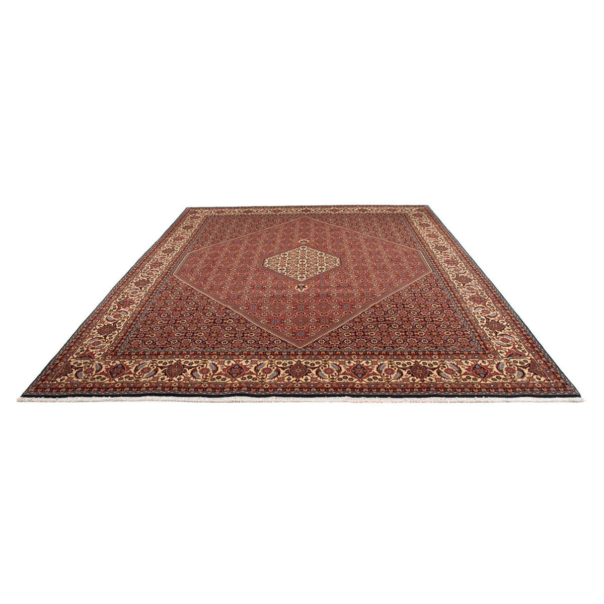 Tappeto Persero - Bidjar - 350 x 247 cm - rosso scuro
