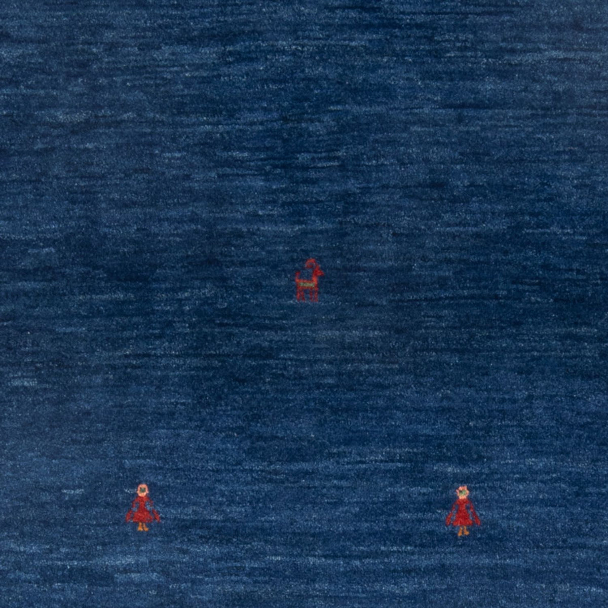 Tappeto Gabbeh - Persero - 162 x 100 cm - blu scuro