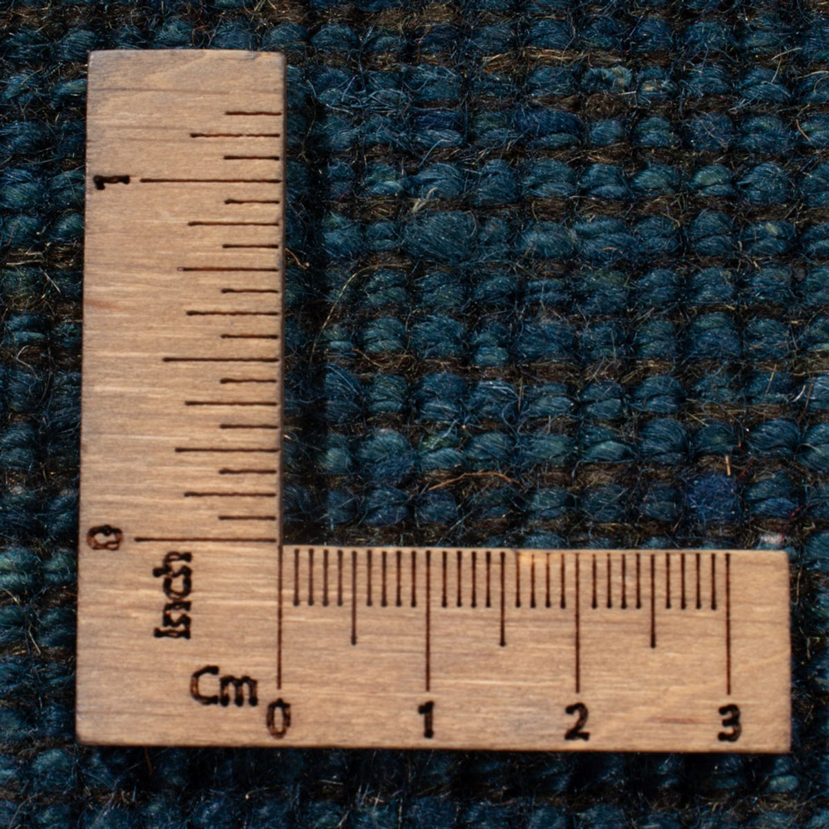 Tappeto Gabbeh - Persero - 139 x 100 cm - blu petrolio