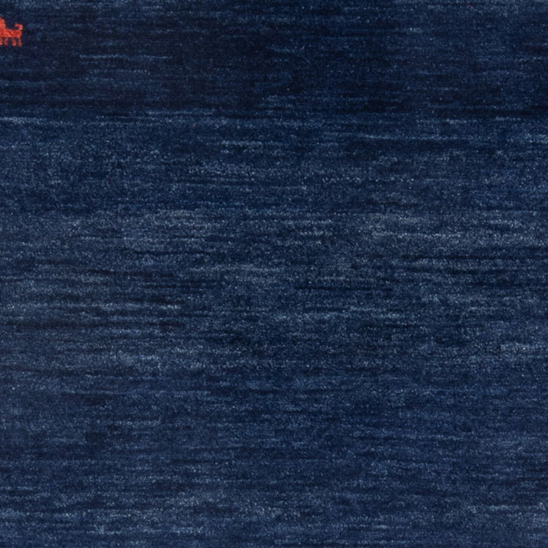 Tappeto Gabbeh - Persero - 162 x 108 cm - blu scuro