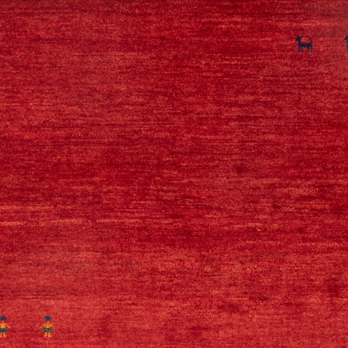 Tappeto Gabbeh - Persero - 152 x 112 cm - rosso