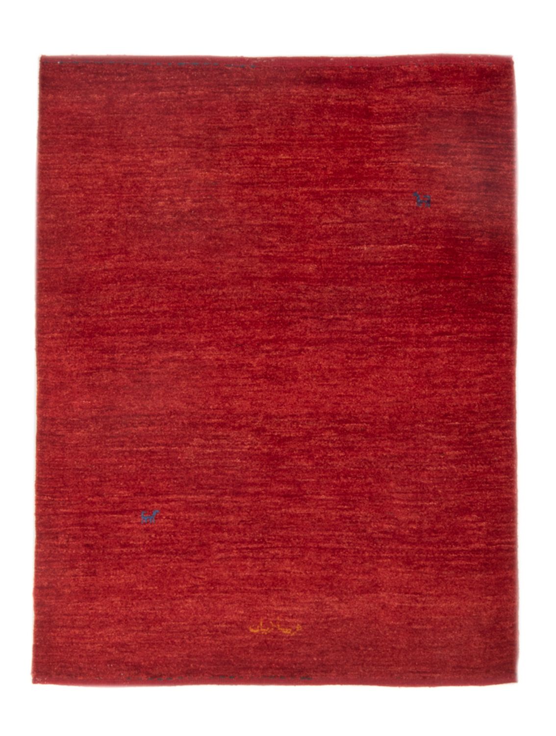 Tappeto Gabbeh - Persero - 143 x 101 cm - rosso