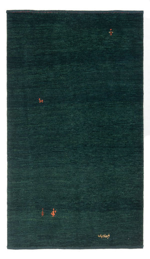 Tappeto Gabbeh - Persero - 178 x 115 cm - verde scuro