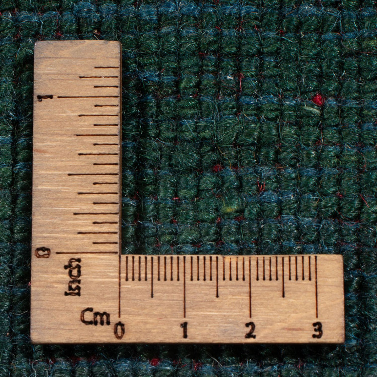 Tappeto Gabbeh - Persero - 175 x 122 cm - verde scuro