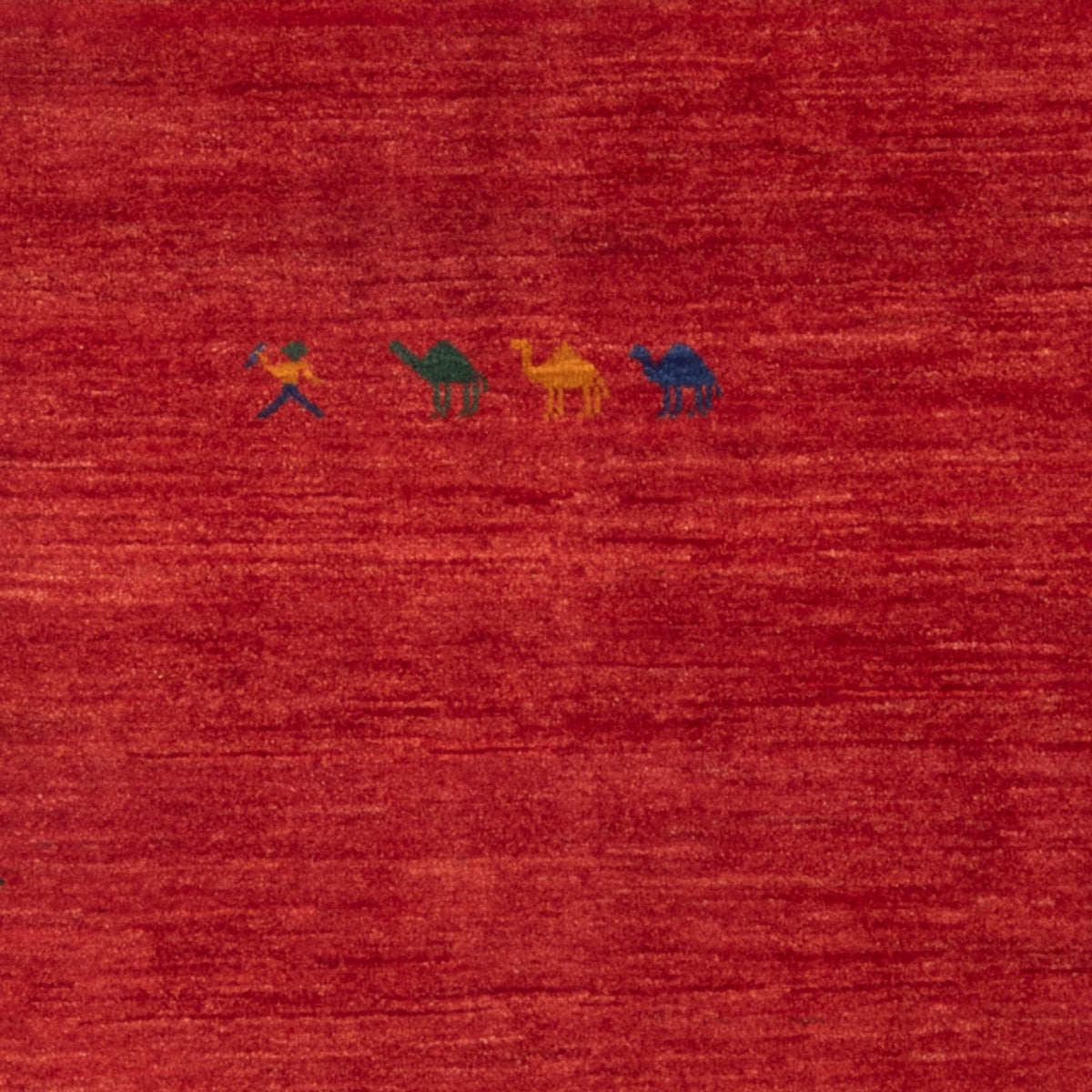 Tappeto Gabbeh - Persero - 180 x 122 cm - rosso