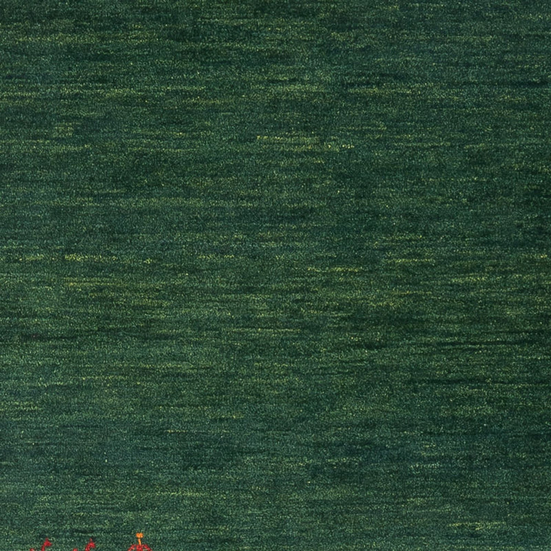 Tappeto Gabbeh - Persero - 183 x 115 cm - verde scuro