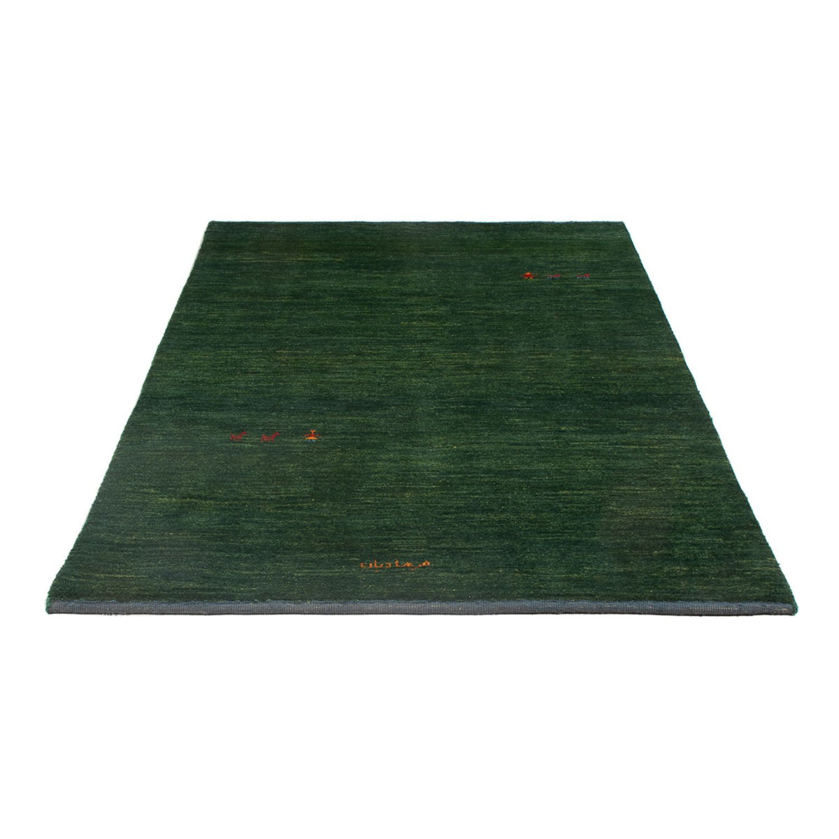 Tappeto Gabbeh - Persero - 183 x 115 cm - verde scuro