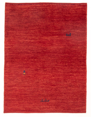 Tappeto Gabbeh - Persero - 145 x 100 cm - rosso