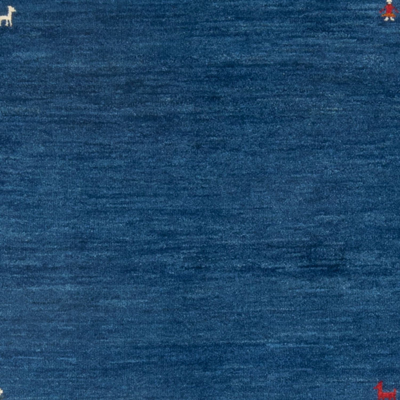 Tappeto Gabbeh - Persero - 160 x 107 cm - blu scuro