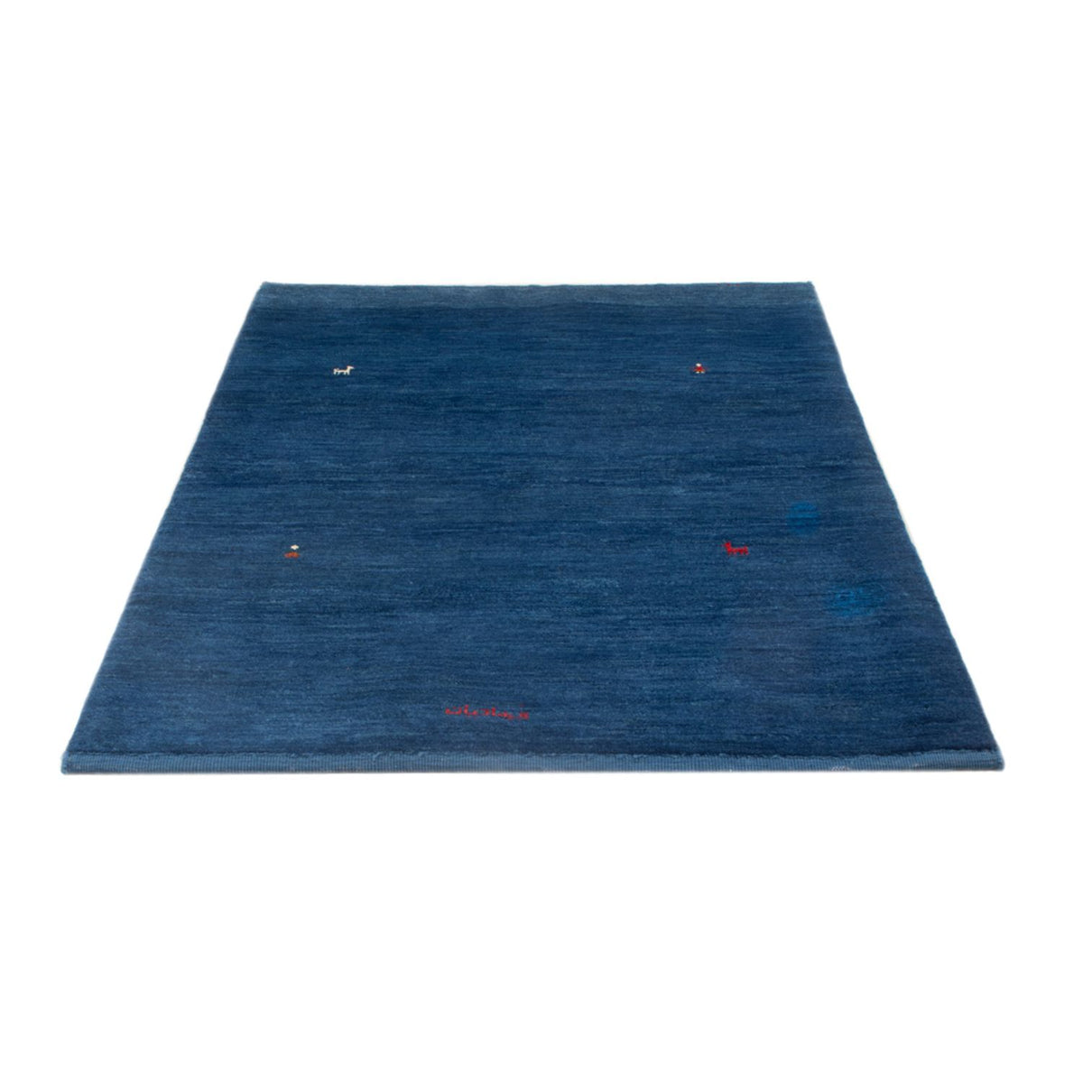Tappeto Gabbeh - Persero - 160 x 107 cm - blu scuro