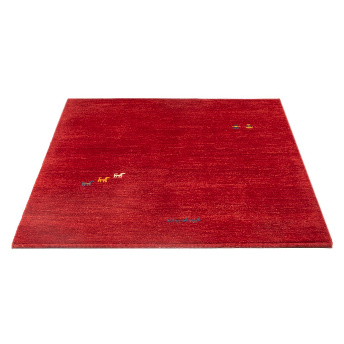 Tappeto Gabbeh - Persero - 145 x 103 cm - rosso
