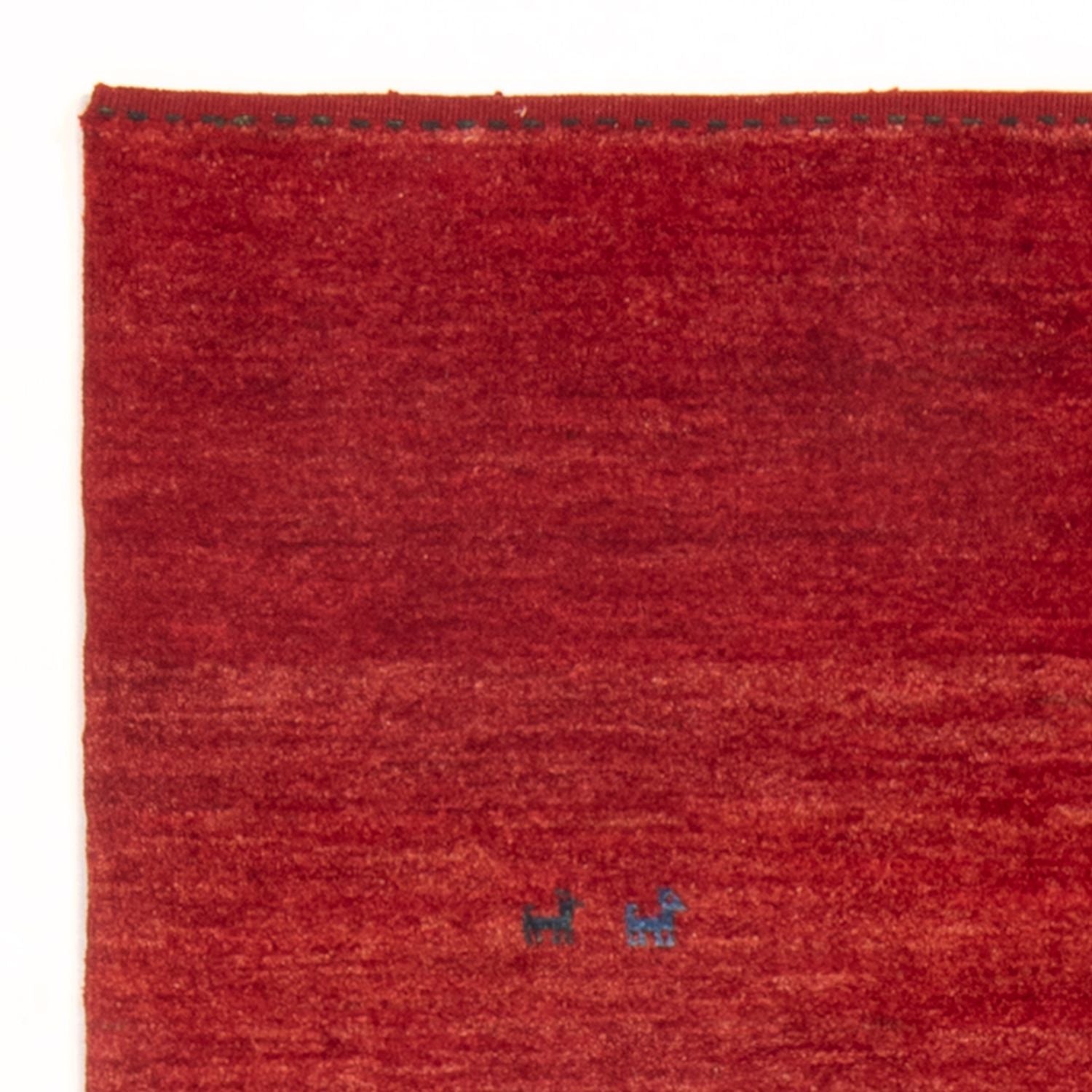 Tappeto Gabbeh - Persero - 142 x 108 cm - rosso