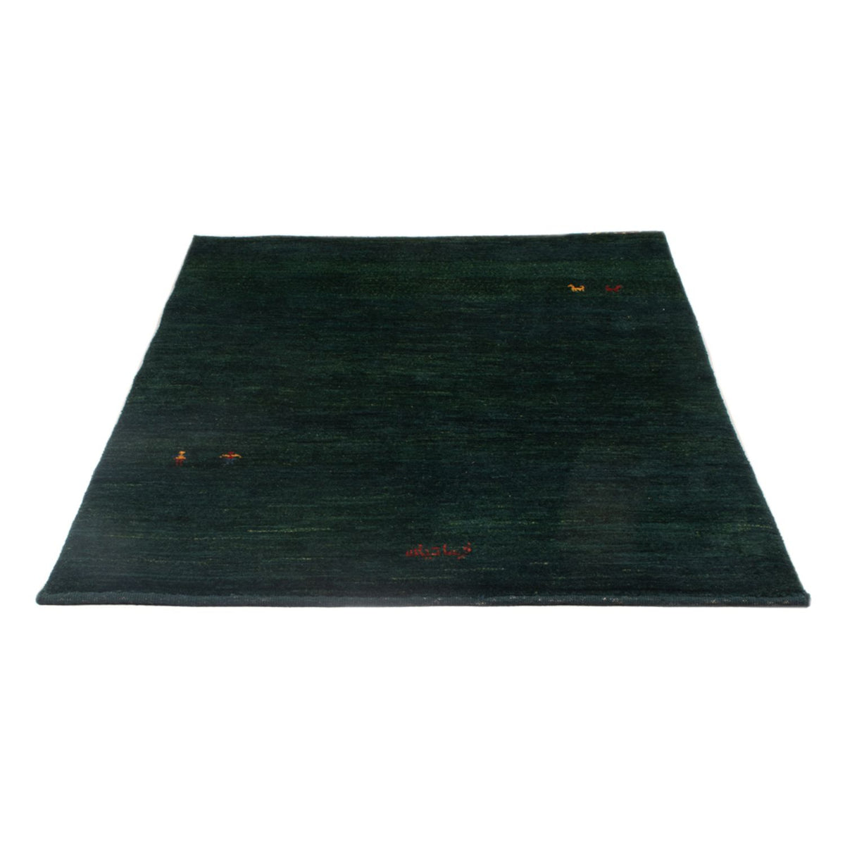 Tappeto Gabbeh - Persero - 148 x 104 cm - verde scuro