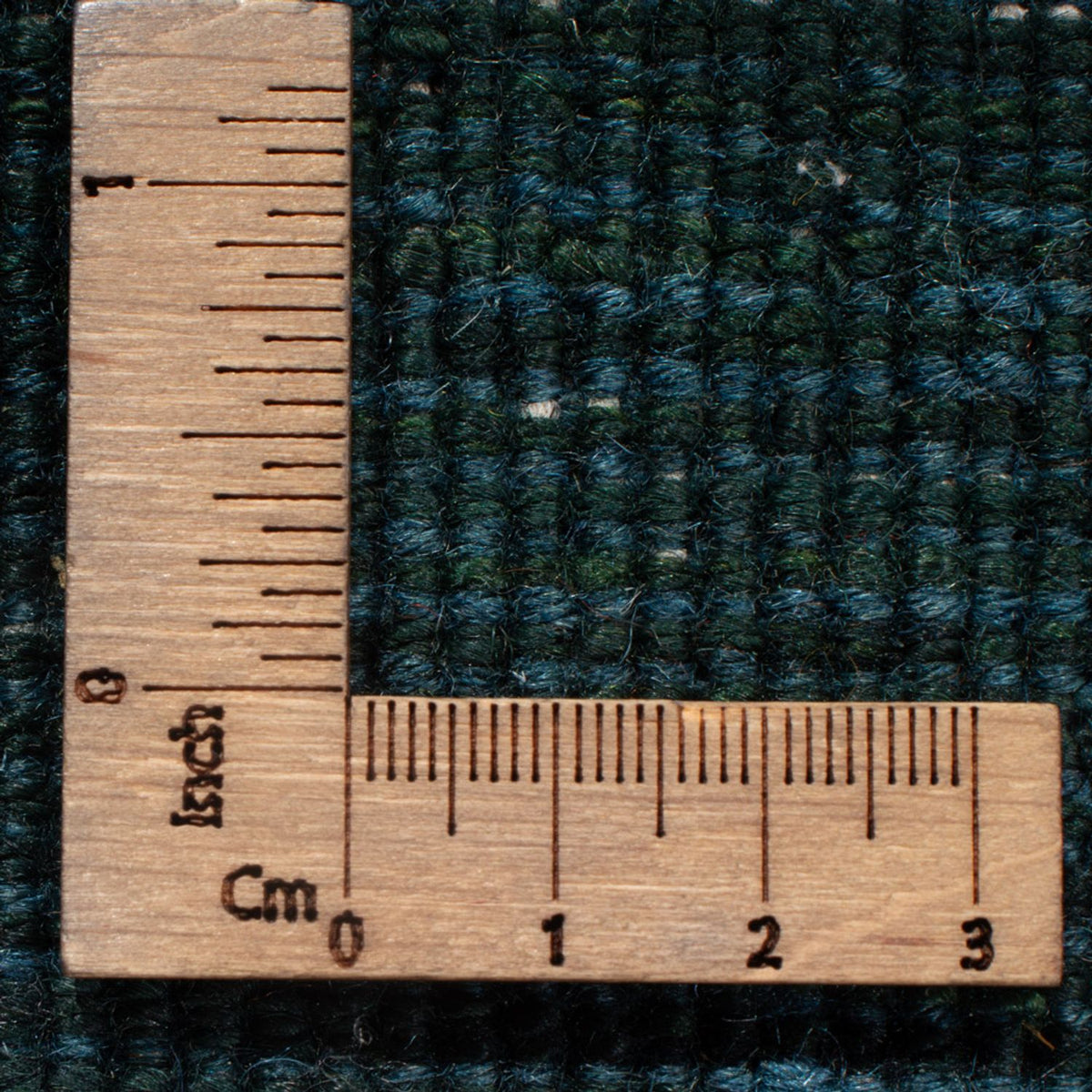 Tappeto Gabbeh - Persero - 148 x 104 cm - verde scuro