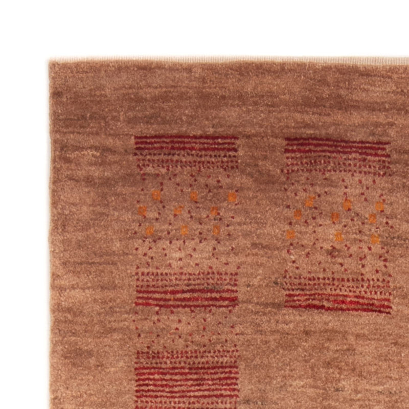 Tappeto Gabbeh - Persero - 161 x 104 cm - marrone chiaro