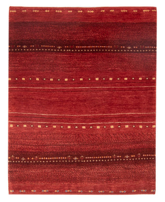 Tappeto Gabbeh - Persero - 140 x 102 cm - rosso scuro